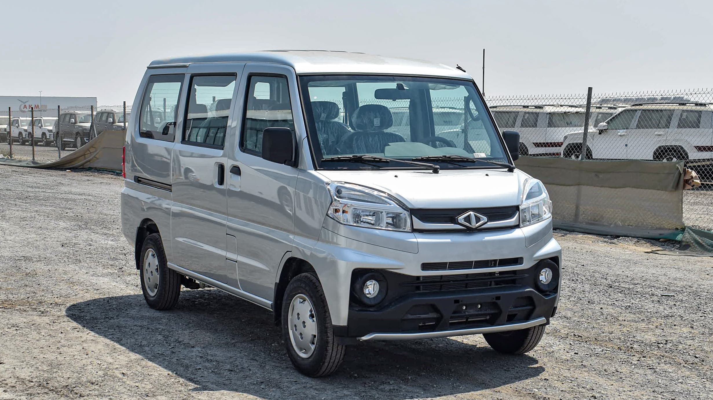 CMC silver compact utility van ready for urban deliveries and fleet operations